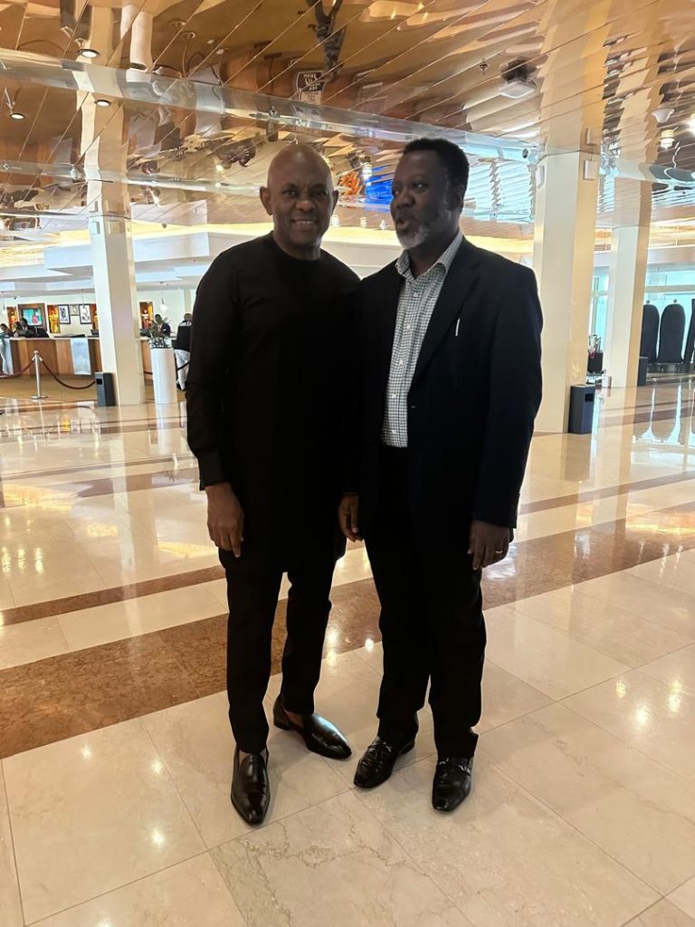 ed iiadsgov with tony elumelu chairman of uba bank, transcorp, heirs holdings and tony elumelu foundation