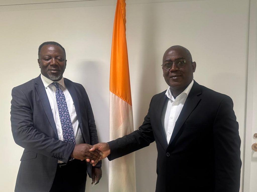 ED IIADSGOV paid a Courtesy visit to the Defence Attache of the Embassy of COTE D’IVOIRE IN WASHINGTON DC, SENIOR COLONEL HERVE TCHOUME