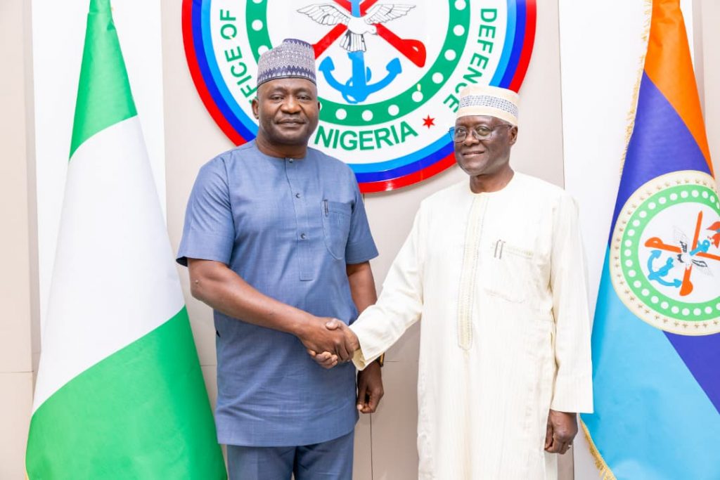 IIADSGov Board Vice President General (rtd) ML Agwai CFR GCOR accompanied by the Executive Director Barr Fred N Emesiabum and the Country Director Brigadier General NVU NNOROM (rtd) PhD paid a Courtesy visit to the Hon Minister of Defence led by General (rtd) CG Musa  on 22 June 2026 at the Ministry of Defence Abuja to discuss the upcoming 1st Africa Defence, Security and Governance Awards 2026
